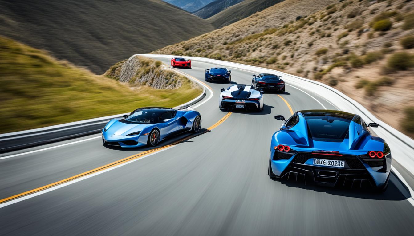 high-performance sports cars